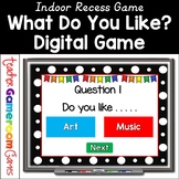 Back to School What Do You Like? - A Get To Know You Game