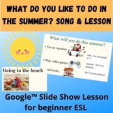 What Do You Like To Do In The Summer ? (ESL Hobbies)