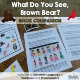 What Do You See, Brown Bear Book Companion for Toddlers an
