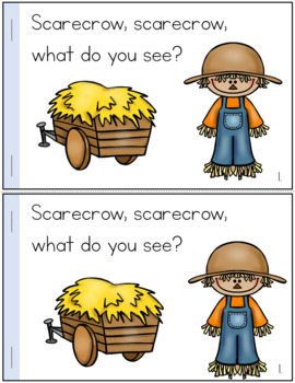 Preview of What Do You See? Bundle Emergent Readers