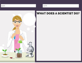 What Does A Scientist Do Graphic Organizer -Google Slides-