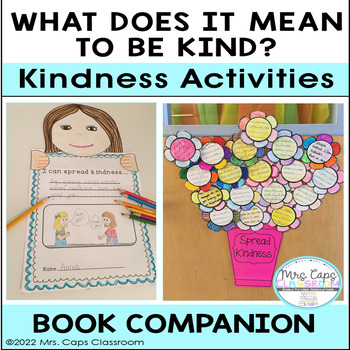 Preview of What Does It Mean to be Kind? Book Companion 2nd, 3rd, & 4th Grade