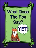 What Does The Fox Say? Growth Mindset Power of Yet Posters