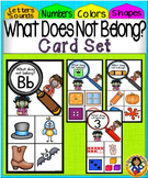 What Doesn’t Belong Card Set Bundle