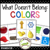 What Doesn't Belong: Colors (Visual Discrimination Skills, Pre-K)