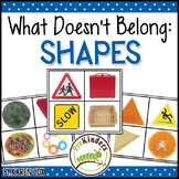 What Doesn't Belong: Shapes (Visual Discrimination Skills, Pre-K)