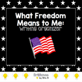 What Freedom Means to Me: Writing Project Organizer