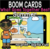 What Goes Together Best? (Summer Edition)  BOOM Cards