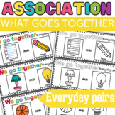 What Goes Together Everyday pairs -  Association game