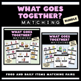 What Goes Together Pairing Practice Set Prek & Kinder - Fo