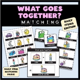 What Goes Together Pairing Practice Set for Prek & Kinder 