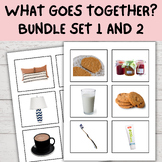 What Goes Together Picture Cards Autism | Word Association