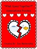 What Goes Together?  Valentine Association Puzzles