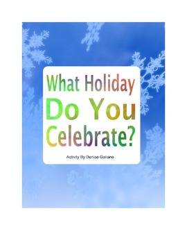Preview of What Holiday Do You Celebrate?