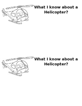 Preview of What I know about Helicopters?