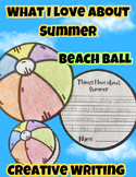 What I love About Summer Beach Ball- Creative Writing