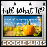 What If? Fall Themed Team Builder Morning Meeting Activity!