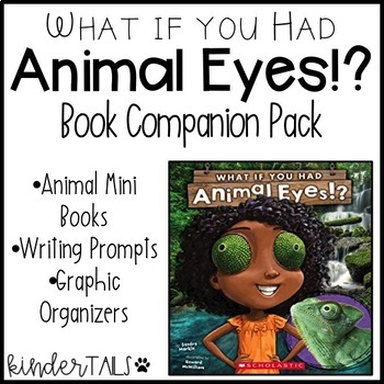 Preview of What If You Had Animal Eyes Response to Reading Pack
