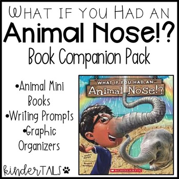 Preview of What If You Had An Animal Nose Response to Reading Pack