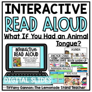 Preview of Digital What If You Had An Animal Tongue | Asking Questions Google Slides TM