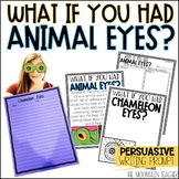 What If You Had Animal Eyes Writing Activity | Animal Adap