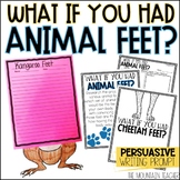 What If You Had Animal Feet Opinion Writing Activity | Ada