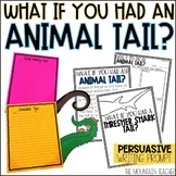What If You Had an Animal Tail Writing Activity | Animal A