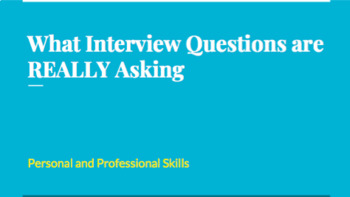 Preview of What Interview Questions are Really Asking