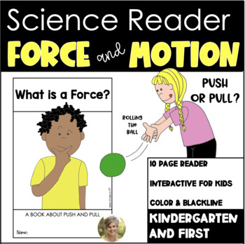 Preview of Force and Motion: Push & Pull Science Interactive Reader Kindergarten & First