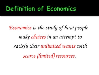 Preview of What Is Economics? An Introduction to Economics PowerPoint Presentation