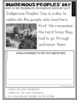 What Is Indigenous Peoples #39 Day?: FREEBIE by Read Like a Rock Star