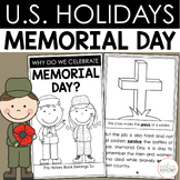 Memorial Day - A U.S. Holiday Nonfiction Book for First an
