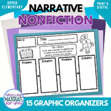 Narrative Nonfiction Book Companion Graphic Organizers