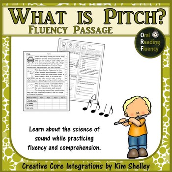 Preview of What Is Pitch? Fluency Passage