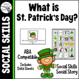 St. Patrick's Day Social Story and Social Skills Autism