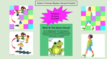 Preview of What Is The Kelso's Choice? An SEL Mystery Reveal Activity