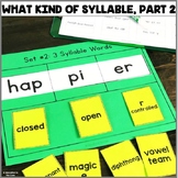 What Kind of Syllable? Part 2