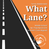 What Lane? No-Prep Novel Study BUNDLE for Middle School Re