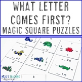 Letter Order | What Letter Comes Before? Literacy Center Game