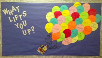 Preview of What Lifts You Up Bulletin Board