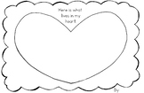 What Lives in My Heart-- A Valentine's Art Project about Love