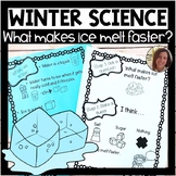 Winter Science Experiment | What Makes Ice Melt Faster? | 