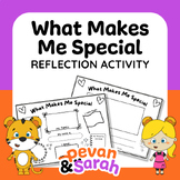 What Makes Me Special | Harmony Day Write & Draw activity 