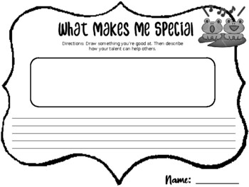 what makes me special essay