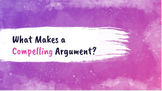 What Makes a Compelling Argument & The Elements of Style