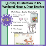 Quality Illustration PLUS Weekend News & Dear Teacher Letter
