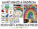 What Makes a Rainbow? Story Time Freebie Visuals & Picture Pieces