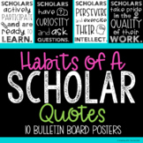 What Makes a Scholar? Classroom Posters - Gifted Education
