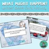 What Might Happen? Winter Boom Card Activity: Speech thera