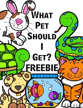 What Pet Should I Get? Freebie